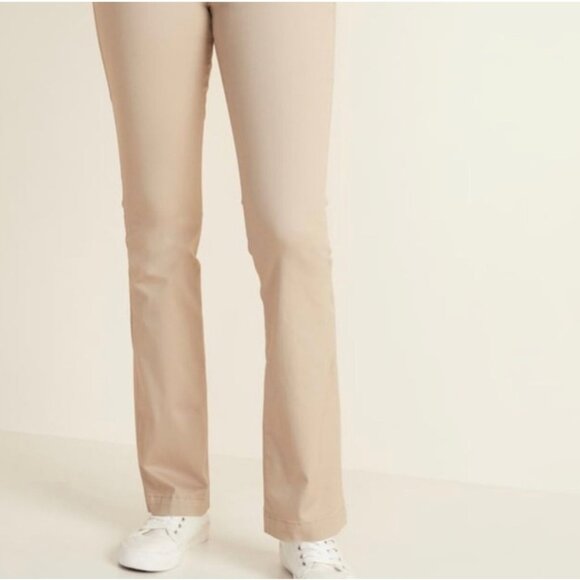 Old Navy Mid-Rise Bootcut Khakis Women's Size 8 Long - 36” inseam New with Tags - Picture 1 of 4